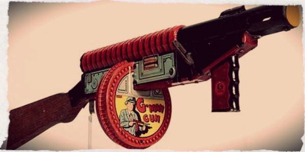 Marx G-Man Tommy Gun 马克思·G-Man汤米·枪