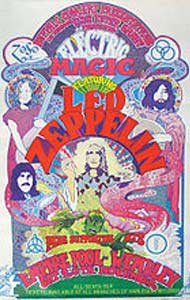 齐柏林飞艇1971年巡演海报