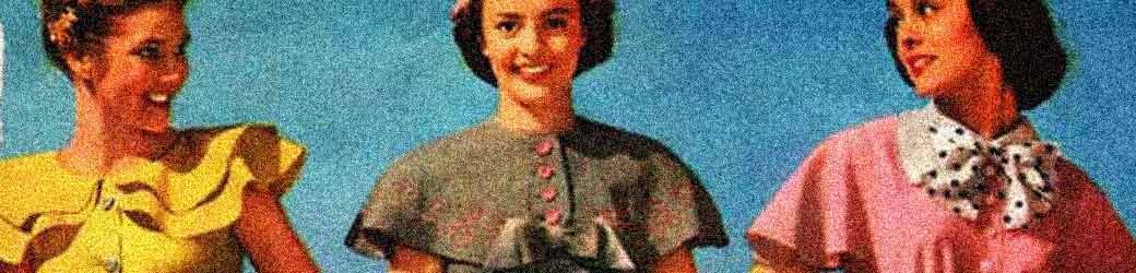 1940年代时尚 妇女和女孩 风格 趋势和图片 1940年代时尚 妇女和女孩 风格 趋势和图片