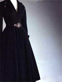 1950年秋冬款迪奥连衣裙