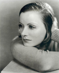 Greta Garbo于1930年